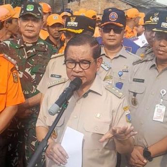 Pramono Anung Pimpin Apel Siaga Banjir Jakarta