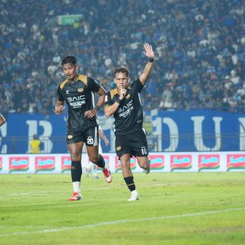 Dengan 10 Pemain, Dewa United Imbangi Persib di Piala Presiden