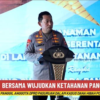 Penanaman Jagung Serentak di Seluruh Indonesia, Kapolri: Polri Siap Kawal Kedaulatan Pangan