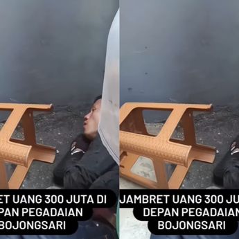 Meresahkan, Tampang Pejambret Rp300 Juta Nyaris Jadi Bulan-bulanan Warga Depok