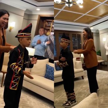 Momen Bocah Pacu Jalur Rayyan Dhika Pimpin Joget Aura Farming di Kantor Kemenpar