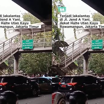 Breaking News! Kecelakaan Beruntun di Jalan Jenderal Ahmad Yani, 4 Mobil Ringsek
