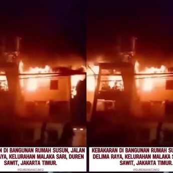 Fakta Memilukan Kebakaran Hebat Hantam Rusun di Duren Sawit