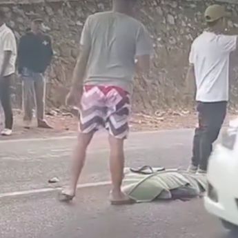 ODGJ di Sumbar Ditabrak Kendaraan Sampai Tewas Mengenaskan