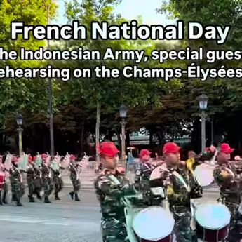 Kontingen Indonesia Bakal Jadi Pembuka di Parade Bastile Day Prancis