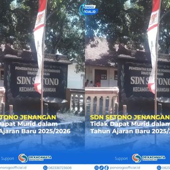 Duh! SDN di Ponorogo Ini Sudah Dua Tahun Tak Ada Siswanya
