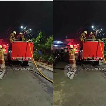 VIDEO: Kebakaran Kampung Makasar, 1 Warga Tewas
