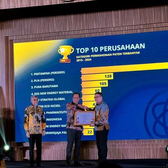 Jumlah Paten Terbanyak, Pertamina Raih Apresiasi Kekayaan Intelektual