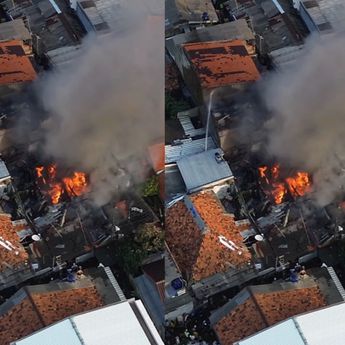 4 Orang Tewas Terpanggang dalam Kebakaran Rumah di Tebet