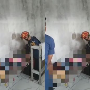 VIDEO: Lansia Kritis Kena Stroke, Warga Minta Tolong Damkar Evakuasi