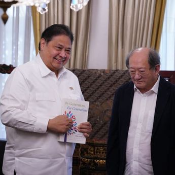 Tingkatkan Kerja Sama di Bidang Energi Hijau dan Transisi Energi, Menko Airlangga Dorong Pengembangan Portofolio Investasi Temasek Holdings di Indonesia