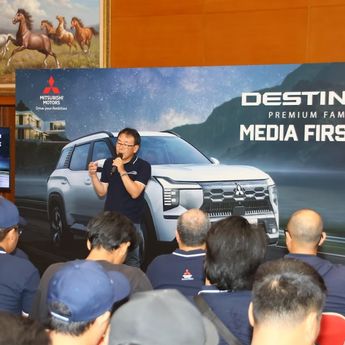 Mitsubishi Buka Kemungkinan Hadirkan Teknologi Hybrid di SUV Destinator