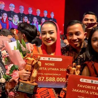 Putri Danpaspampres Mayjen Edwin Sumantha Juara Abang None Jakarta Utara