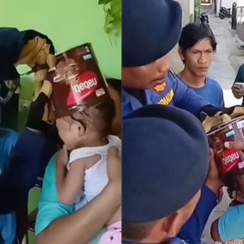 Kepala Balita Nyangkut di Kaleng Biskuit di Lampung, Damkar Turun Tangan