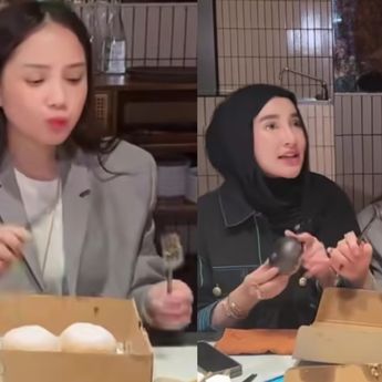 Reaksi Nagita Slavina Saat Icip Donat Rp200 Ribu Pinkan Mambo: Ini Enyoy Tapi Banyak Minyak