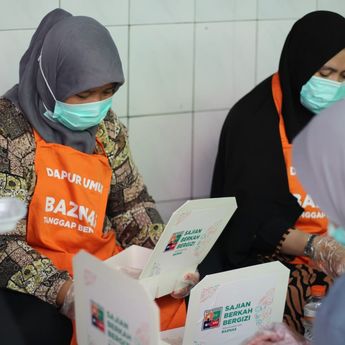 Dukung Akses Pangan Layak, BAZNAS Distribusikan 5.000 Sajian Berkah Bergizi di Bogor