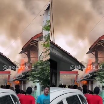 Rumah Warga di Cilincing Kebakaran Hebat, Api Menyambar Bangunan Lainnya