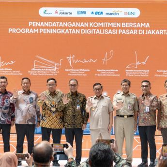 Dukung Digitalisasi Pasar di Jakarta