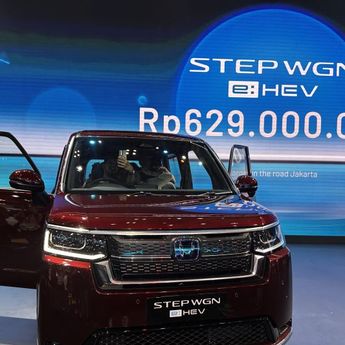 Honda Umumkan Harga STEP WGN e:HEV Rp629 juta