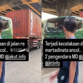 Kecelakaan Maut di Jakut, 2 Pemotor Tewas Mengenaskan Usai Terlindas Truk