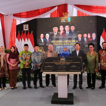 Gedung Kantor DPD RI di Jawa Timur Diresmikan, M Iqbal: Bentuk Sinergi Nyata Lembaga Negara dan Daerah