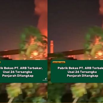 Pabrik Kaca PT. Abadi Rakyat Bakti (ARB) Terbakar Hebat