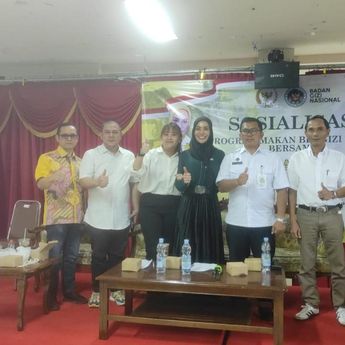 Wujudkan Indonesia Emas, DPR RI dan BGN Terus Gaungkan Sosialisasi Program MBG