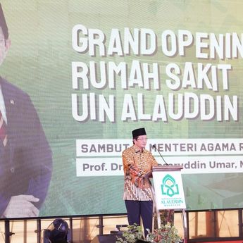 Menteri Agama Resmikan Rumah Sakit UIN Alauddin Makassar
