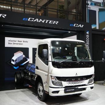 Mitsubishi Fuso Perkenalkan Ekosistem Pendukung Truk Listrik eCanter di GIIAS 2025