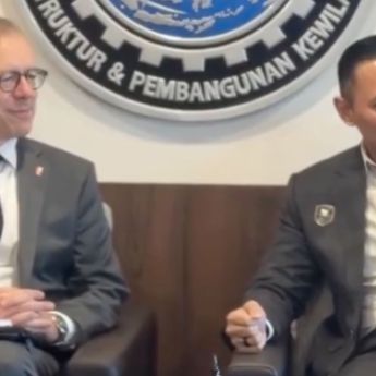 Menko AHY Bahas Kerja Sama Infrastruktur Berkelanjutan dengan Dubes Swiss