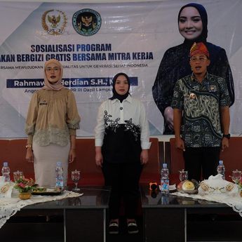 Giliran Warga Bumi Waras Lampung yang Mendapat Sosialisasi Program MBG