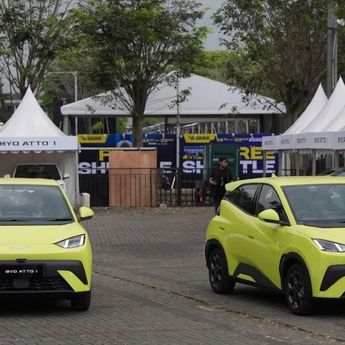 BYD ATTO 1, City Car Listrik Futuristik untuk Perkotaan