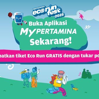 Pertamina Ajak Pelanggan Tukar Poin dengan Tiket Gratis Eco Run dan Energizing Music Festival 2025 di Aplikasi MyPertamina