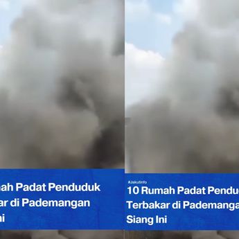 VIDEO: Ngerinya Kebakaran di Pademangan