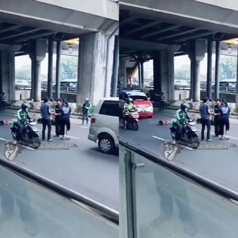 Kecelakaan Maut Driver Ojol Tewas di MT Haryono Siang Ini