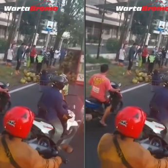 Wanita Tewas Tertimpa Truk Gas Elpiji di Pandaan Pasuruan
