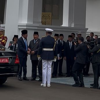 Prabowo Terima Langsung Kunjungan PM Malaysia di Istana Merdeka Jakarta