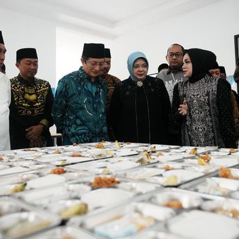 Dapur Makan Bergizi Gratis Pertama di Bone Diresmikan, Layani Ribuan Santri Pesantren