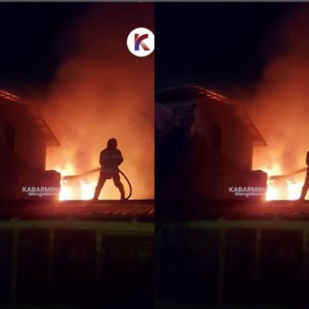 VIDEO: Ngerinya Kebakaran Rumah di Agam, 1 Orang Tewas Mengenaskan