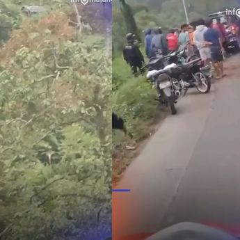 VIDEO: Land Cruiser Terjun ke Jurang Ngadas Malang
