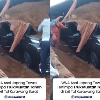 Sosok Korban Tewas Kecelakaan Maut, Mobil Miliaran Rupiah Tertimpa Truk Pasir