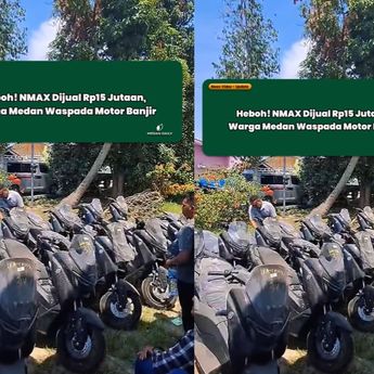 Geger Motor Yamaha NMAX Dijual Rp15 Jutaan Saja