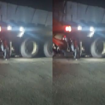 Pemotor Tewas Hantam Truk Saat Parkir Pinggir Jalan Karawang