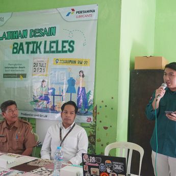 Batik Leles Tampil Modern Berkat Sentuhan Pertamina