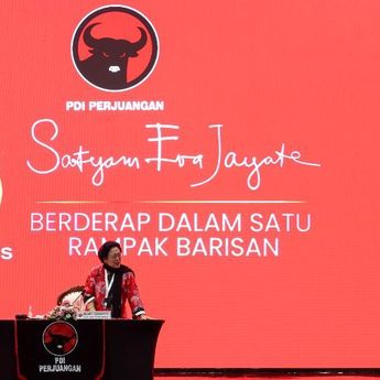Megawati Tegaskan PDIP Tak Berperan sebagai  Oposisi