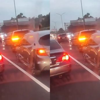 Kecelakaan Beruntun di Tol Jagorawi-Cimanggis Pagi Ini