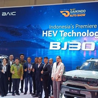 BAIC Catat Penjualan 278 Unit di GIIAS 2025, BJ30 Hybrid Jadi Primadona