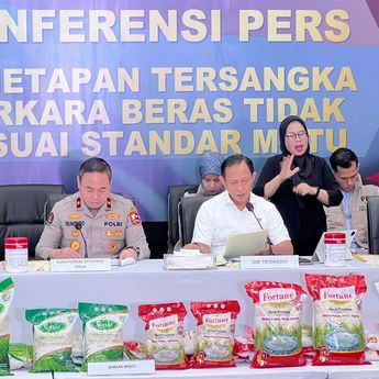 Polri Tetapkan 3 Tersangka Kasus Beras Oplosan, Salah Satunya Presiden Direktur