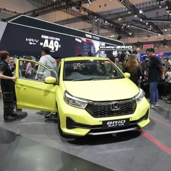 Honda Raih 1.908 SPK di GIIAS 2025, Brio Dominasi Penjualan