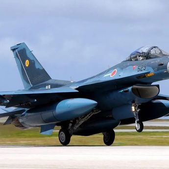 Jet Tempur F-2A Jepang Jatuh di Laut Pasifik, Pilot Selamat